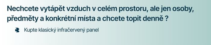 keramický infračervený panel